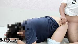 muslim indo housewife hairy pussy creampied no hijab