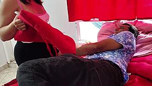 innocent stepdaughter spanked hard on ass for dirty room