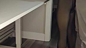 Hey babe, listen to this sexy young brunette poetess moan her verses with those legs spread wide