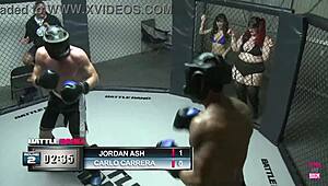 bbw lilith gets pounded hard doggystyle as punishment for fight loss