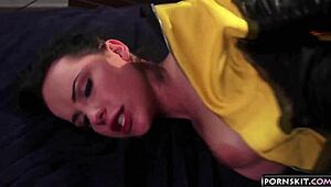 Katie St Ives Fucks Jason Matrix in Avengers XXX-Men Cosplay Doggystyle Orgy