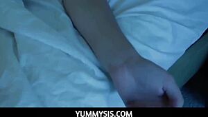 wanna play games with cute stepsis april aniston then fuck pov?