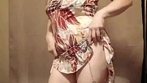 omg this french slave milf strips sexy ripping clothes off 😈🔥
