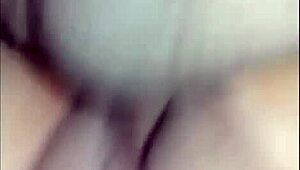 chunky black bbw gets closeup plump pussy and big ass vaginal pounding