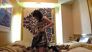 cosplay kemomimi maid hikari 19 takes risky creampie from big spender client!