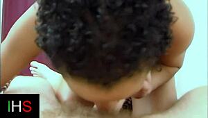 i'm this sexy mulatto slut getting my shaved pussy and ass pounded pov 😍🔥