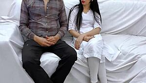 My heart races seeing mother-in-law's skinny waist and fat ass erection hits hard