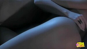 Two Experienced Sluts with Big Clits Finger and Lick Passionate Lesbian Pussy in Vintage Bedroom