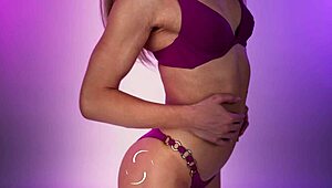 hannahjames710 tries on sexy agent provocateur bikinis bras thongs panties