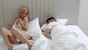 i can't stop moaning as nesty rides my huge hungarian cock so deep!