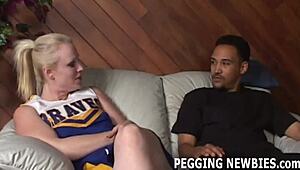 FEMDOM BITCH RAMS RUBBER STRAPON DEEP IN YOUR TIGHT ASS