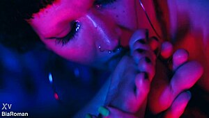 these horny bisexual latina redhead brunettes worship feet deepthroat gag on toes tickle domination