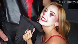Agatha Vega's Clown Pussy Gaped Hard by Christian Clay's Monster Cock