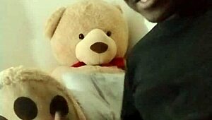 ebony in jeans toys up close for private masturbation sessions anyone joins