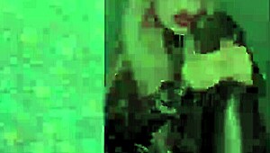 Sissy's Mouth Filled with Thick Cum During Crossdressing Femdom Jerk Off Instructions