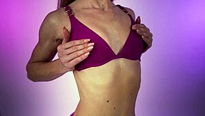 hannahjames710 tries on sexy agent provocateur bikinis bras thongs panties