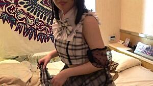 cosplay kemomimi maid hikari 19 takes risky creampie from big spender client!