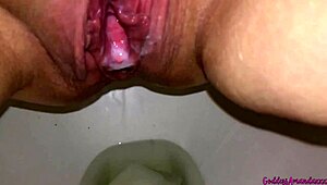 suggestive solo moments with intimate releases and playful bathroom vibes