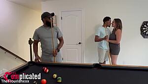 yo it's complicated ep 11 your buddy stays over but your milf girl rides his big black cock
