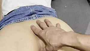 my neighbor drags me to his apartment for intense anal pounding