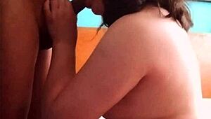 mi cuñado walked in and made me suck his thick cock surprise