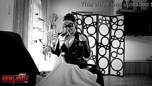 milf1883 ties you up as masked cat burglar in catsuit then takes full pov blowjob control