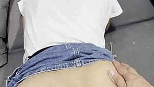 my neighbor drags me to his apartment for intense anal pounding