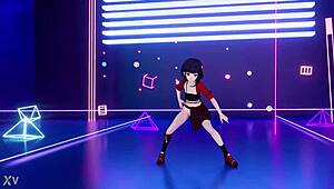 mmd yousa, wanna see chinese usa asian hips grind in that teasing ④ dance?