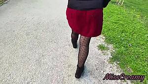 i flashed stepdad my wet pussy in public park... he fingered me to squirt everywhere so risky omg!!