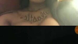 huge ebony boobs flashing for hush money on instagram live 💰🍑