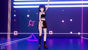 mmd yousa, wanna see chinese usa asian hips grind in that teasing ④ dance?