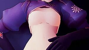 oh wow tsundere weiss looks so feisty in this mpov hentai creampie climax pov with tons of cum