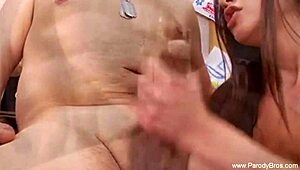 redhead milf pornstar gets fucked hard on antique sofa