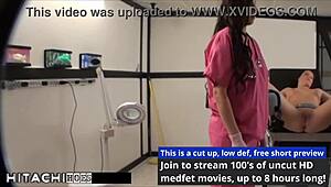 i'm shaking uncontrolably... nurse jasmine forces hitachi orgasms on slut patient till she squirts everywhere