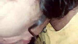 Latina Homemade Deepthroat Blowjob Makes Him Creampie Her Big Ass