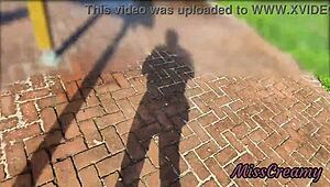 i flashed stepdad my wet pussy in public park... he fingered me to squirt everywhere so risky omg!!