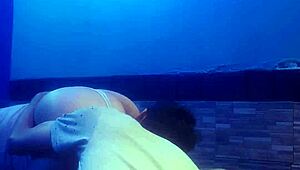 i made my latina wife cum hard licking her pussy in the motel