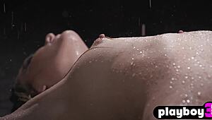 Kenna James Blonde Milf Striptease Hot Posing Session