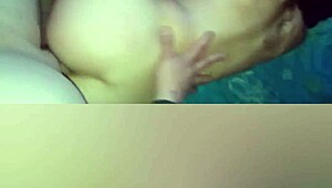 i caught my curvy latina neighbor in lingerie begging for anal domination and ass worshiping on camera