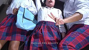 that indian step sis and bro get nasty with dirty hindi talk in bed