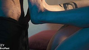 ready to gag on my toes and worship as foot slave?