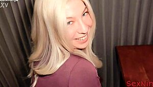 Office bimbo spreads legs for rough pounding and deep cock slamming after work shift ends