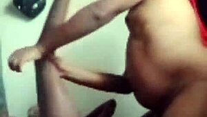 Petite Dorm Student's Big Clit Pussy Caught Bent Over Doggystyle on Hidden Camera