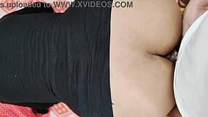 I pound my desi maid's shaved pussy doggystyle so hard it's hilarious rough sex