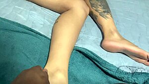 bent over teasing my bbc stud to fuck and fill my mouth with cum