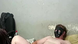 petite maid secretly takes husband's small white cock deep