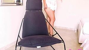 Confessions! Big Booty Latina Goddess Shakes Wet Ass in Voyeur Seduction Close-Up