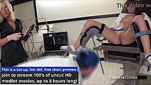 who's this sexy asian nurse in latex gloves spreading her big tits and gaping pussy for patients?!