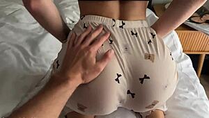 i share a hotel room with my sexy stepsister and can't resist her tempting body