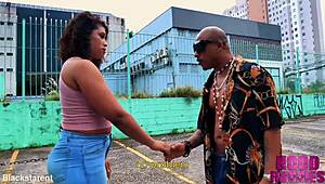 bbc rapper casts curvy brazilian for deepthroat music video quickie!